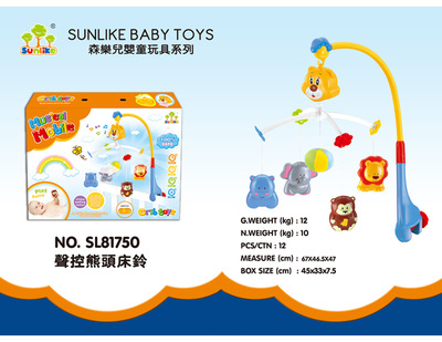 智能陪伴新篇章 嬰兒聲控熊頭床鈴SL81750的技術開發(fā)與市場銷售策略